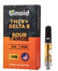 BINOID -THCV + DELTA 8 THC KART (1GR) – SOUR TANGIE